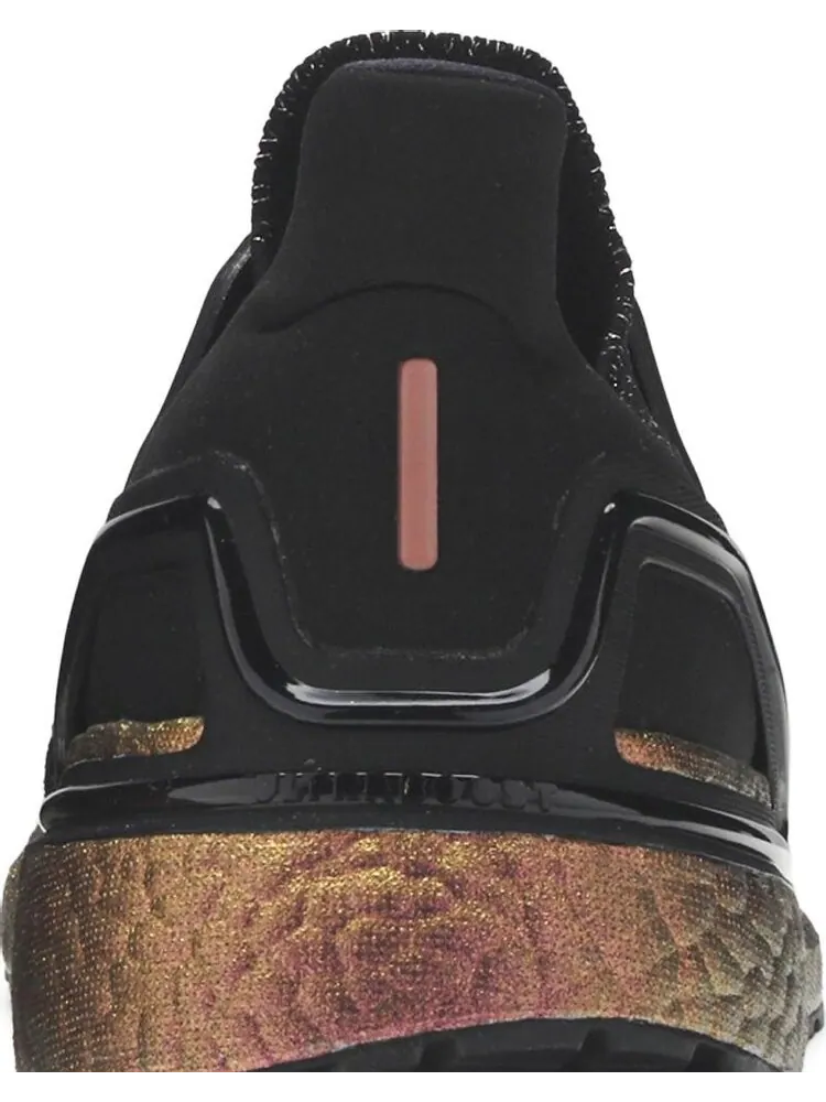 Кроссовки Adidas Wmns UltraBoost 20 'Black Signal Pink' — изображение 7 из 8, черный