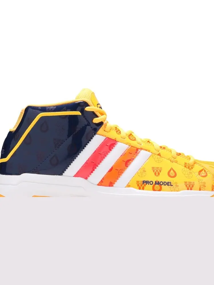 Кроссовки Adidas Pro Model 2G 'Signal Orange Indigo' — изображение 2 из 8, оранжевый