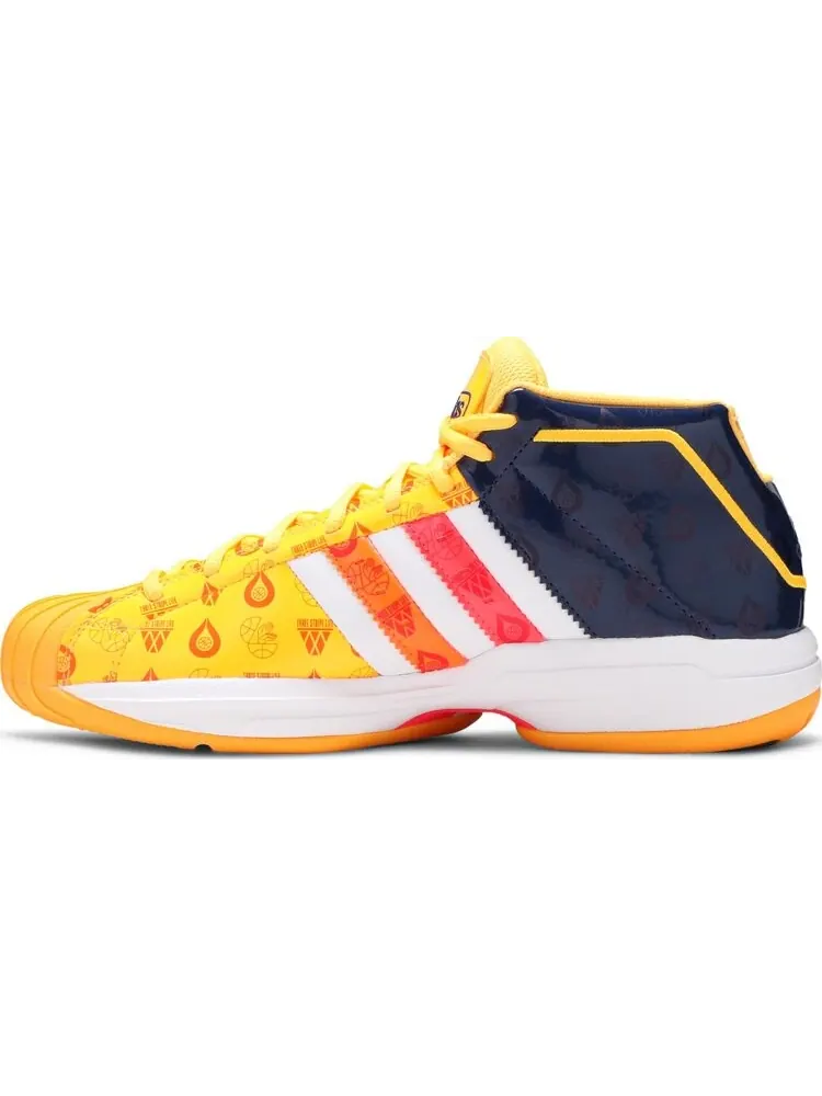 Кроссовки Adidas Pro Model 2G 'Signal Orange Indigo' — изображение 3 из 8, оранжевый