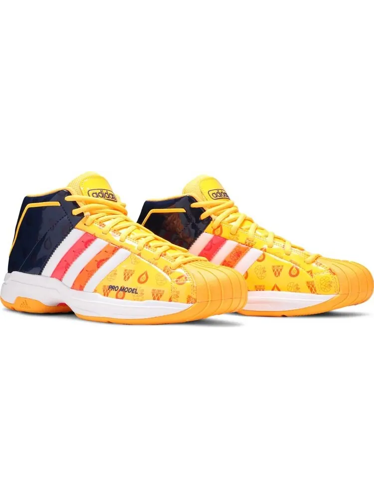 Кроссовки Adidas Pro Model 2G 'Signal Orange Indigo' — изображение 8 из 8, оранжевый