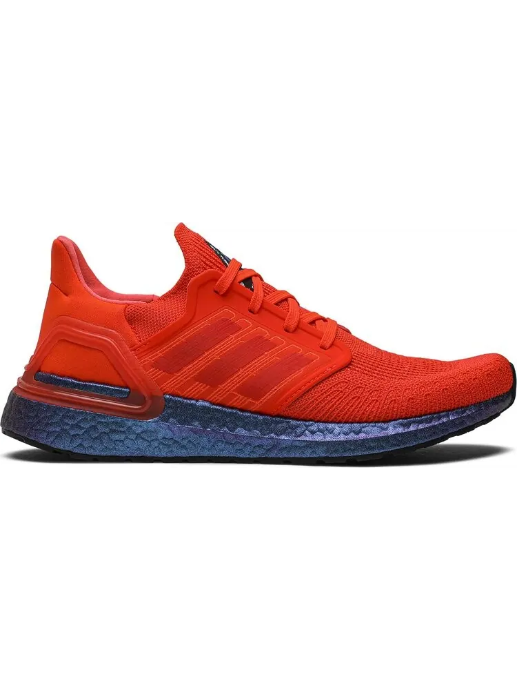 Кроссовки Adidas UltraBoost 20. красный/синий — изображение 1 из 8