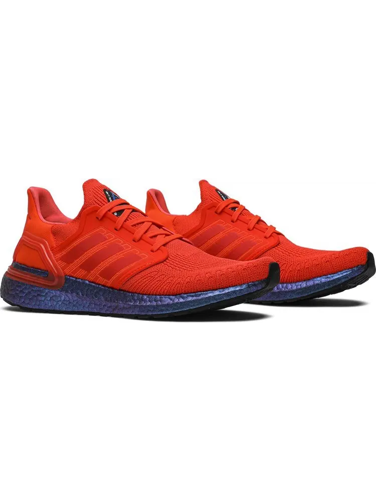 Кроссовки Adidas UltraBoost 20. красный/синий — изображение 8 из 8