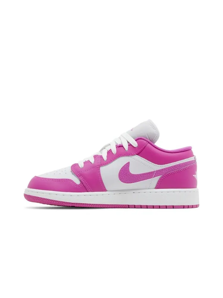 Кроссовки Air Jordan 1 Low GS — изображение 3 из 4, розовый