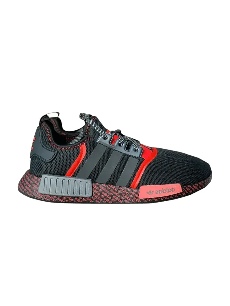 Кроссовки adidas NMD_R1 'Boost Print' — изображение 1 из 1, черный/оранжевый/красный
