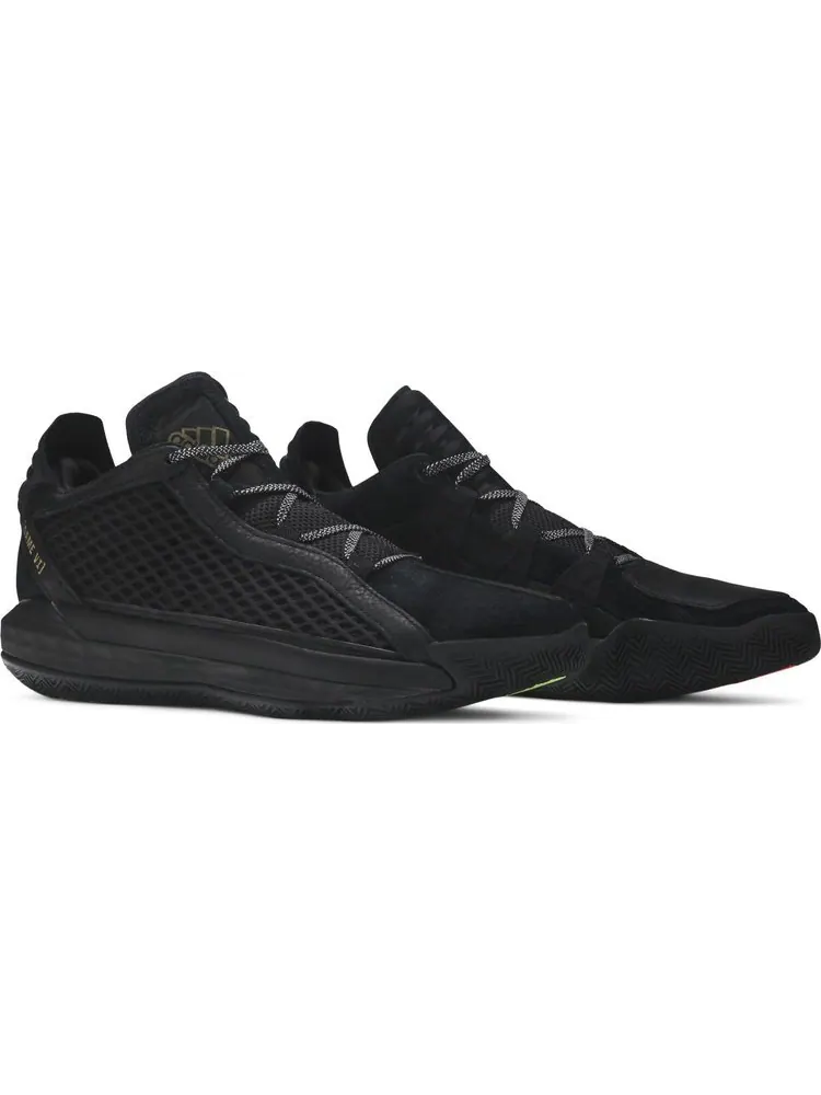 Кроссовки Adidas Dame 6 Leather 'Black Gold' — изображение 8 из 8, черный