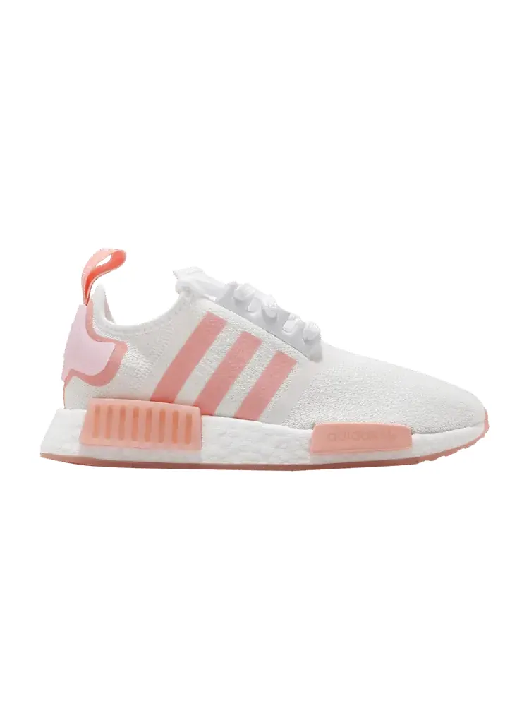 Кроссовки adidas Wmns NMD_R1 'White Haze Coral' — изображение 1 из 1, белый/белый