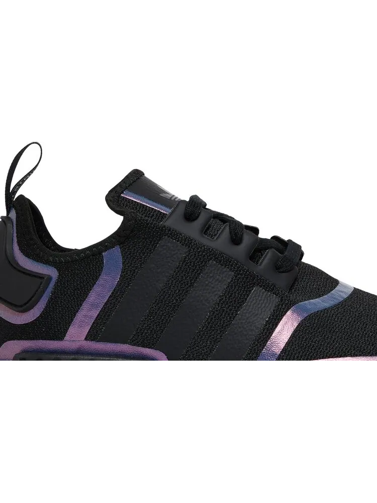 Кроссовки Adidas NMD_R1 'Eggplant' — изображение 2 из 8, черный