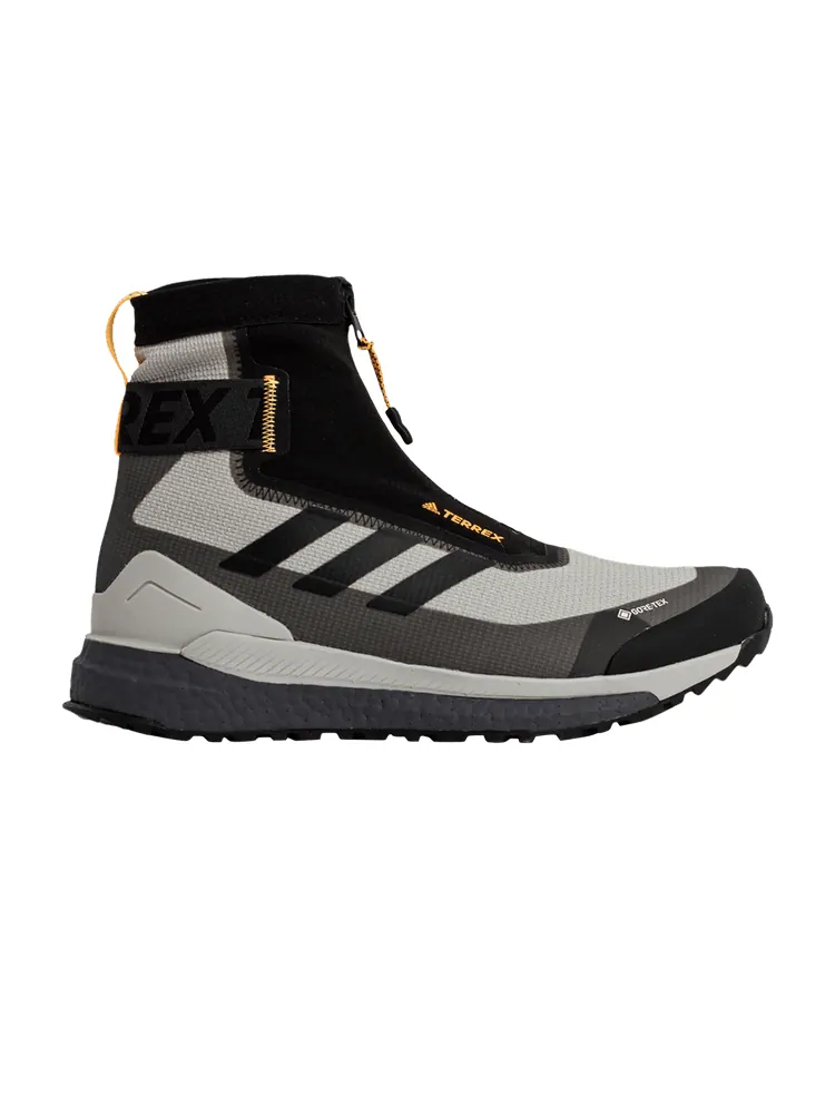 Ботинки adidas Terrex Free Hiker Cold.RDY 'Metal Grey Black' — изображение 1 из 1, серый/черный/золотистый