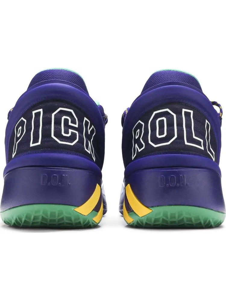 Кроссовки Adidas D.O.N. Issue #2 'Throwback Utah Jazz' — изображение 6 из 8, фиолетовый