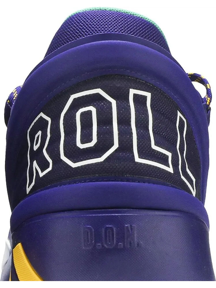 Кроссовки Adidas D.O.N. Issue #2 'Throwback Utah Jazz' — изображение 7 из 8, фиолетовый