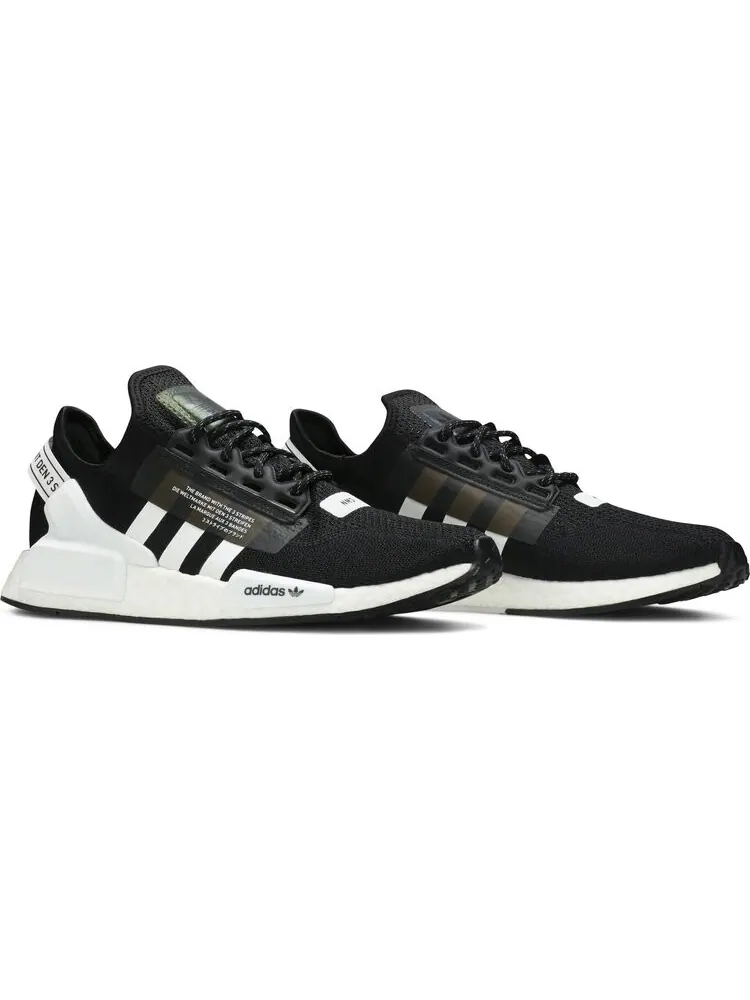 Мужские кроссовки Adidas NMD R1 V2 — изображение 8 из 8, черный/белый