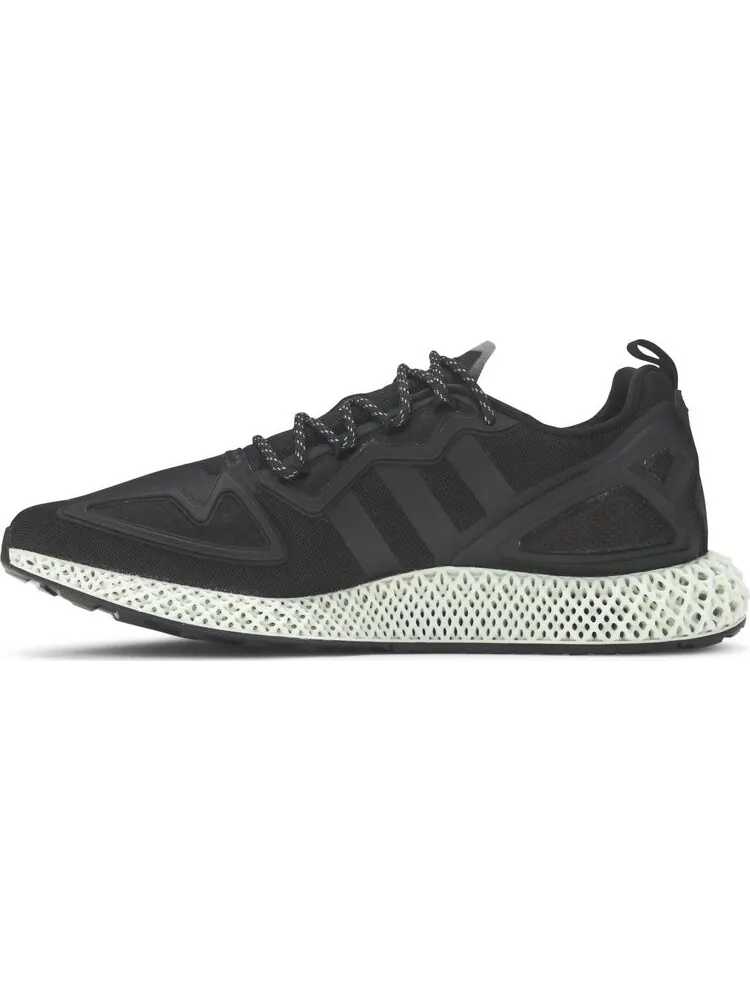 Мужские кроссовки Adidas ZX 2K 4D — изображение 3 из 8, черный/белый