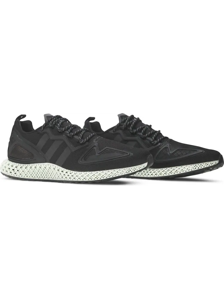 Мужские кроссовки Adidas ZX 2K 4D — изображение 8 из 8, черный/белый