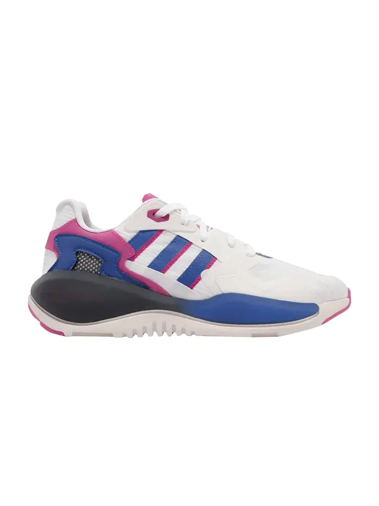Кроссовки ZX Alkyne 'White Shock Pink' — изображение 1 из 1, белый розовый