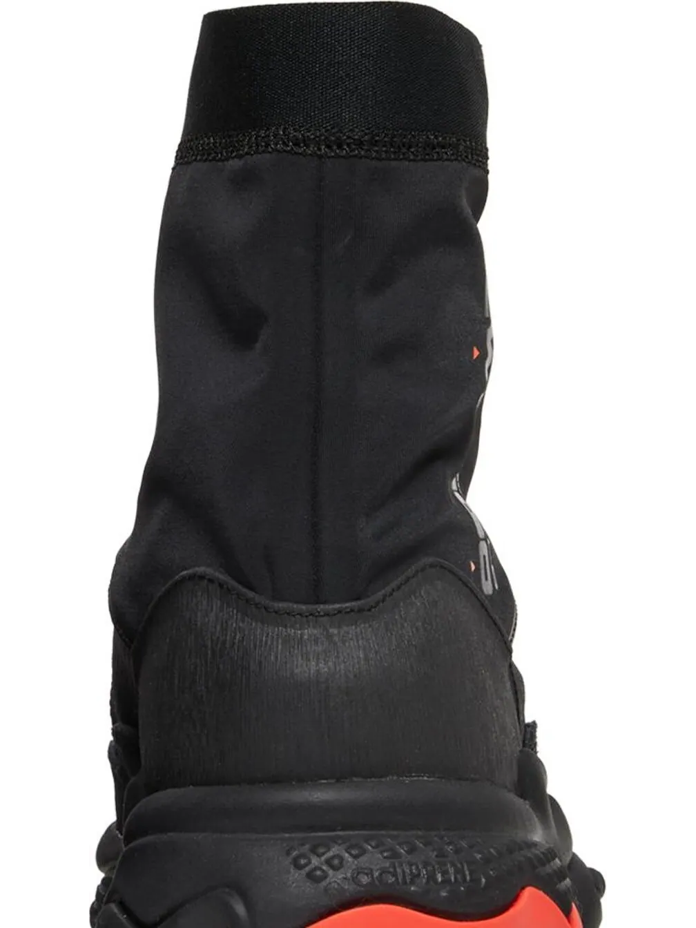 Кроссовки Adidas Ozweego TR STLT 'Black Solar Red' — изображение 7 из 8, черный