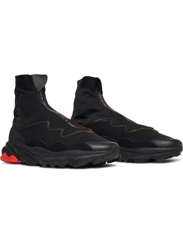 Кроссовки Adidas Ozweego TR STLT 'Black Solar Red' — изображение 8 из 8, черный