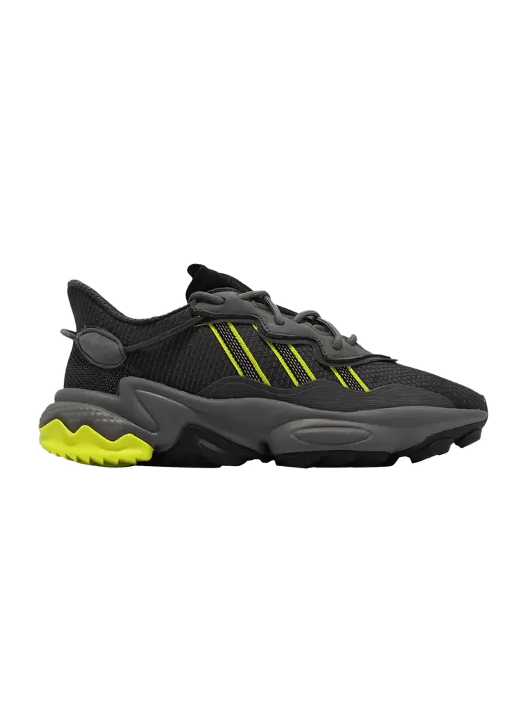 Кроссовки Adidas Ozweego TR 'Grey Semi Solar Yellow' — изображение 1 из 1, серый