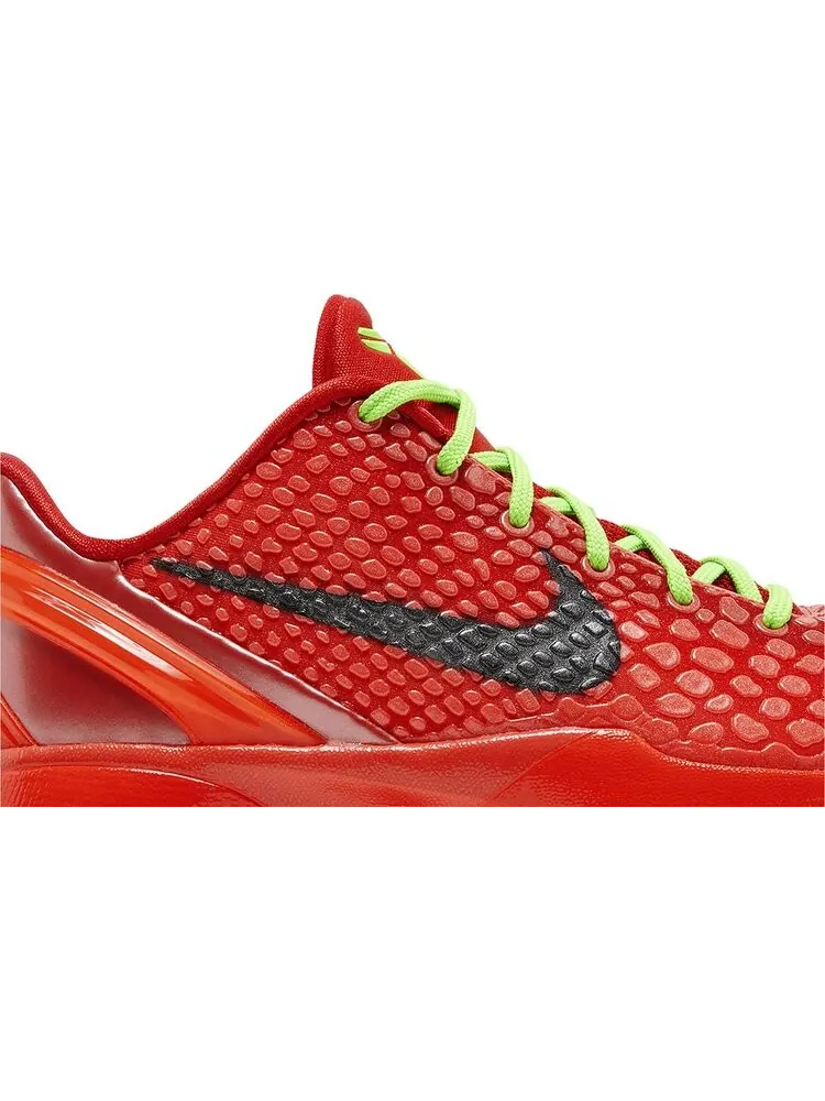 Кроссовки Zoom Kobe 6 Protro GS 'Reverse Grinch' — изображение 2 из 4, красный