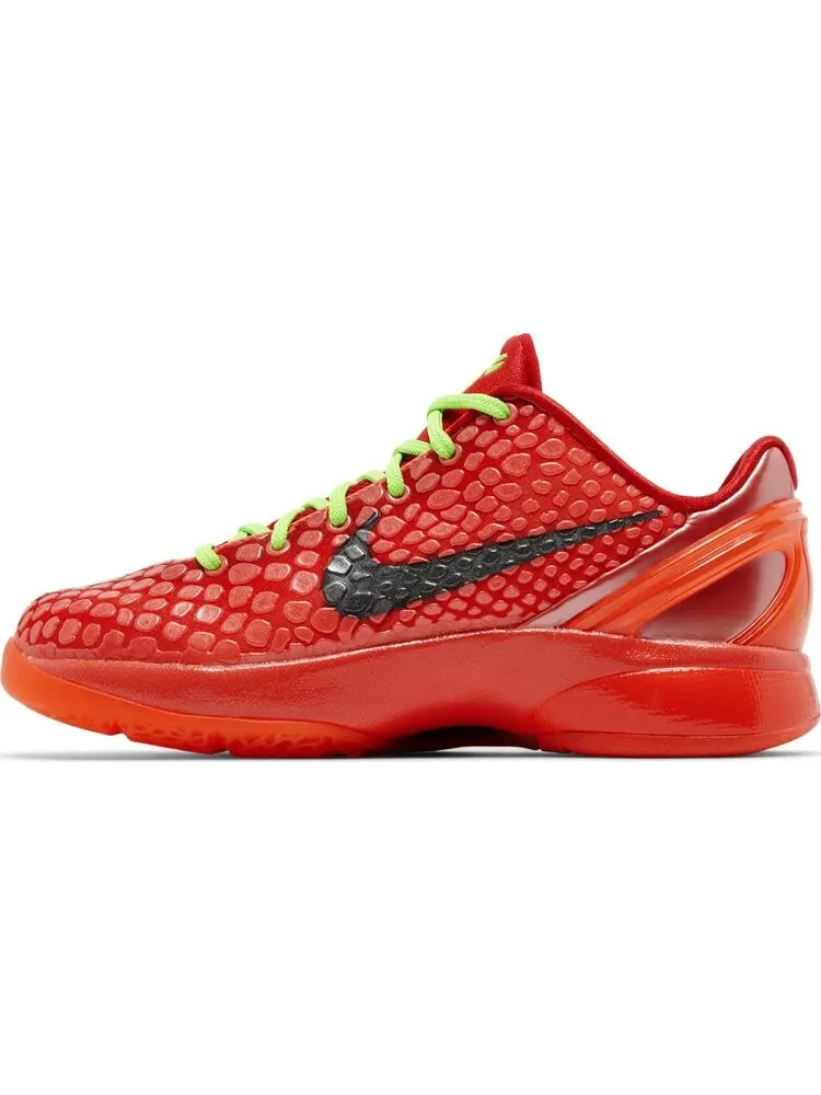 Кроссовки Zoom Kobe 6 Protro GS 'Reverse Grinch' — изображение 3 из 4, красный