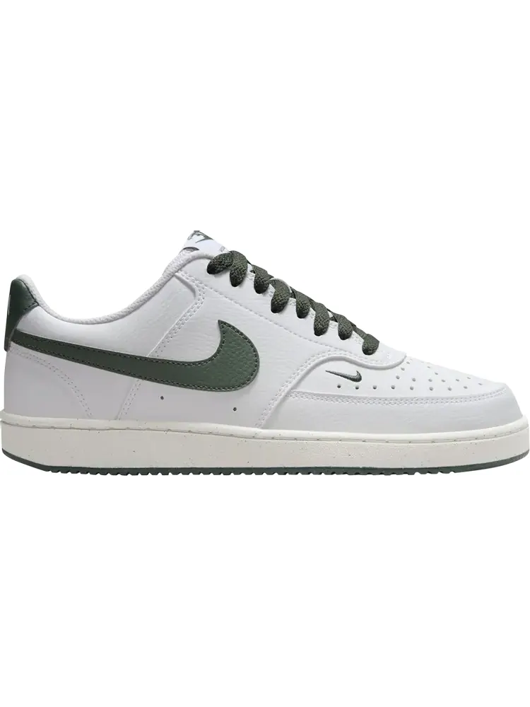 Кроссовки Wmns Court Vision Low Next Nature 'White Vintage Green' — изображение 1 из 1, белый