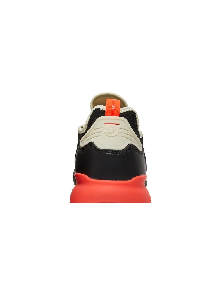 Кроссовки adidas ZX 2K Boost 'Black Solar Red' — изображение 8 из 9, черный/серый/красный