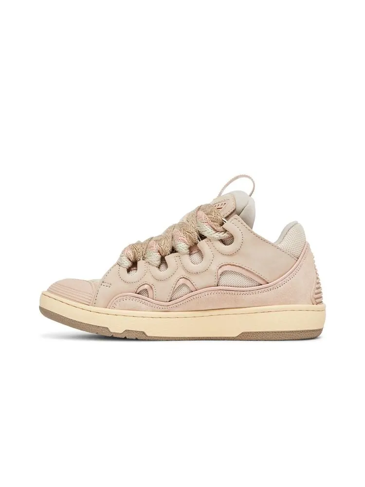 Кроссовки Lanvin Wmns Curb Sneakers Nude — изображение 3 из 6, коричневый