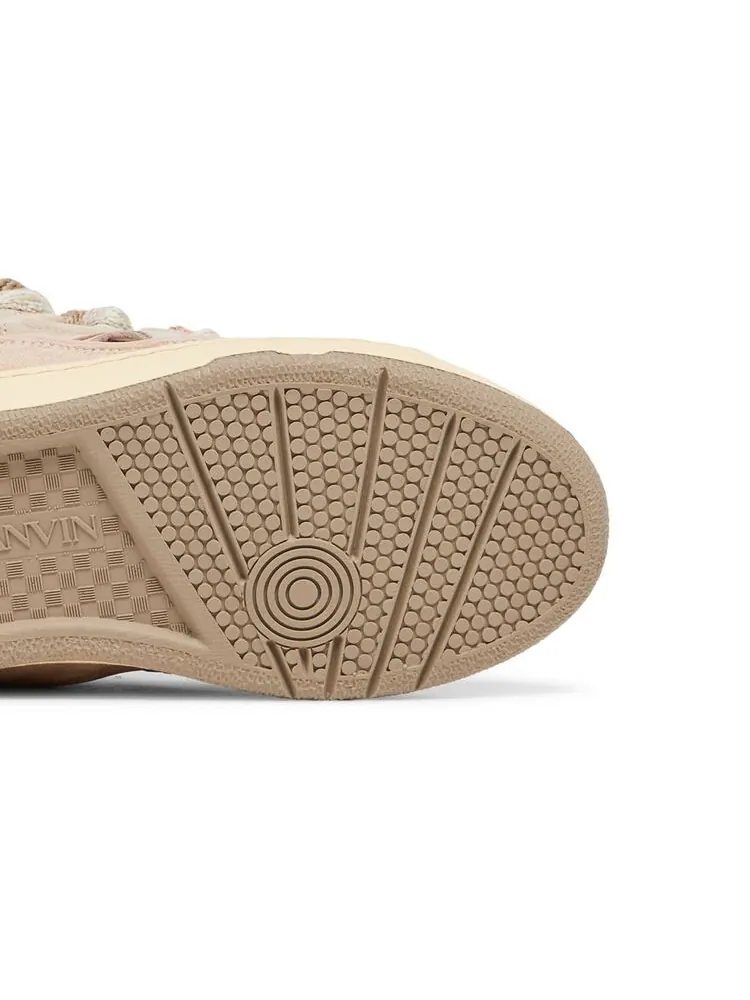 Кроссовки Lanvin Wmns Curb Sneakers Nude — изображение 5 из 6, коричневый