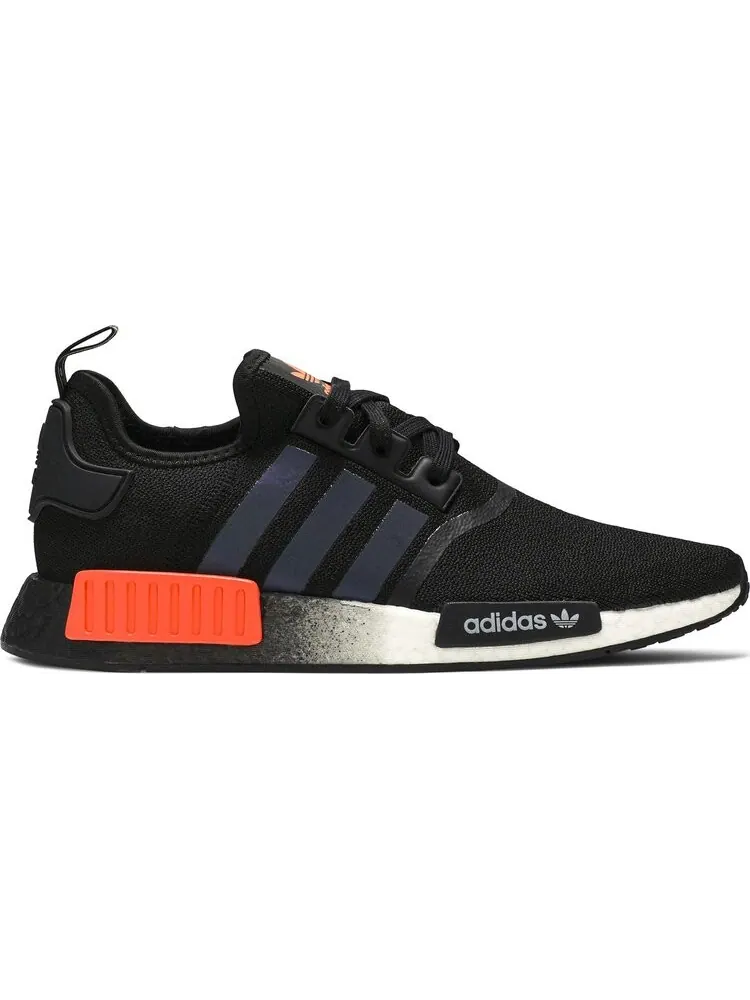 Кроссовки Adidas NMD_R1 'Solar Orange' — изображение 1 из 8, черный