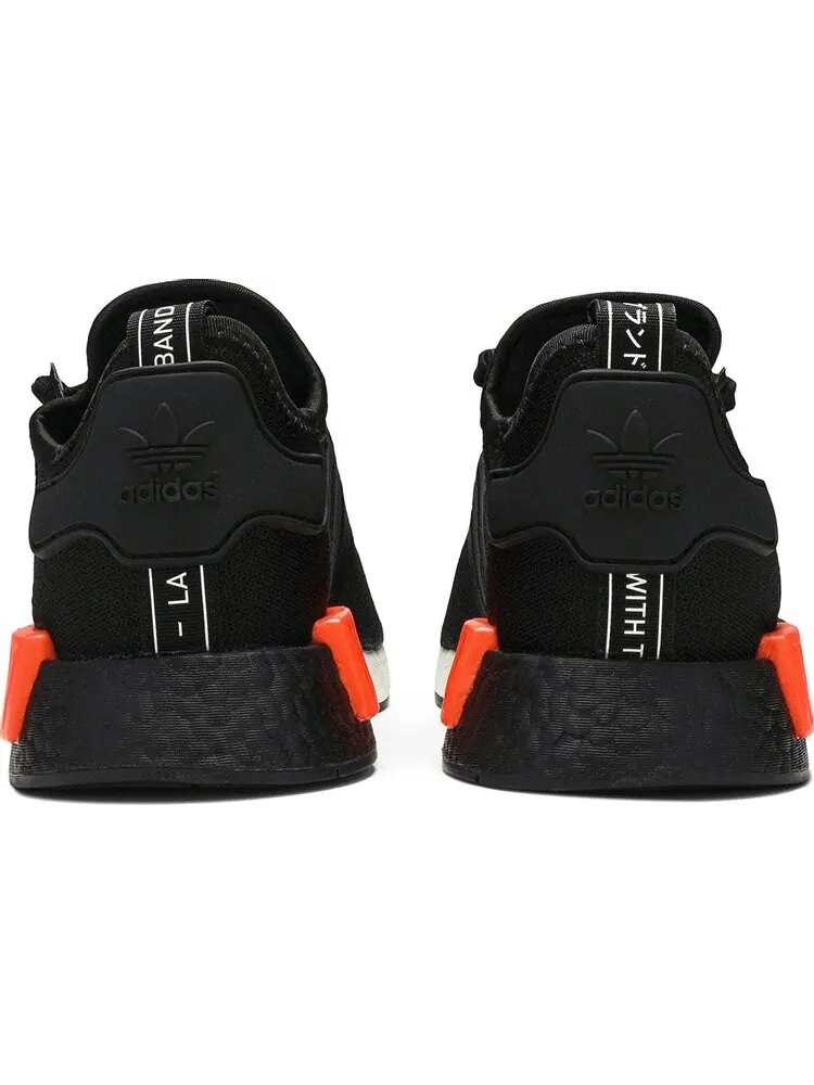 Кроссовки Adidas NMD_R1 'Solar Orange' — изображение 6 из 8, черный