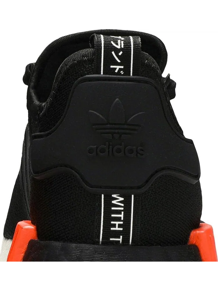 Кроссовки Adidas NMD_R1 'Solar Orange' — изображение 7 из 8, черный