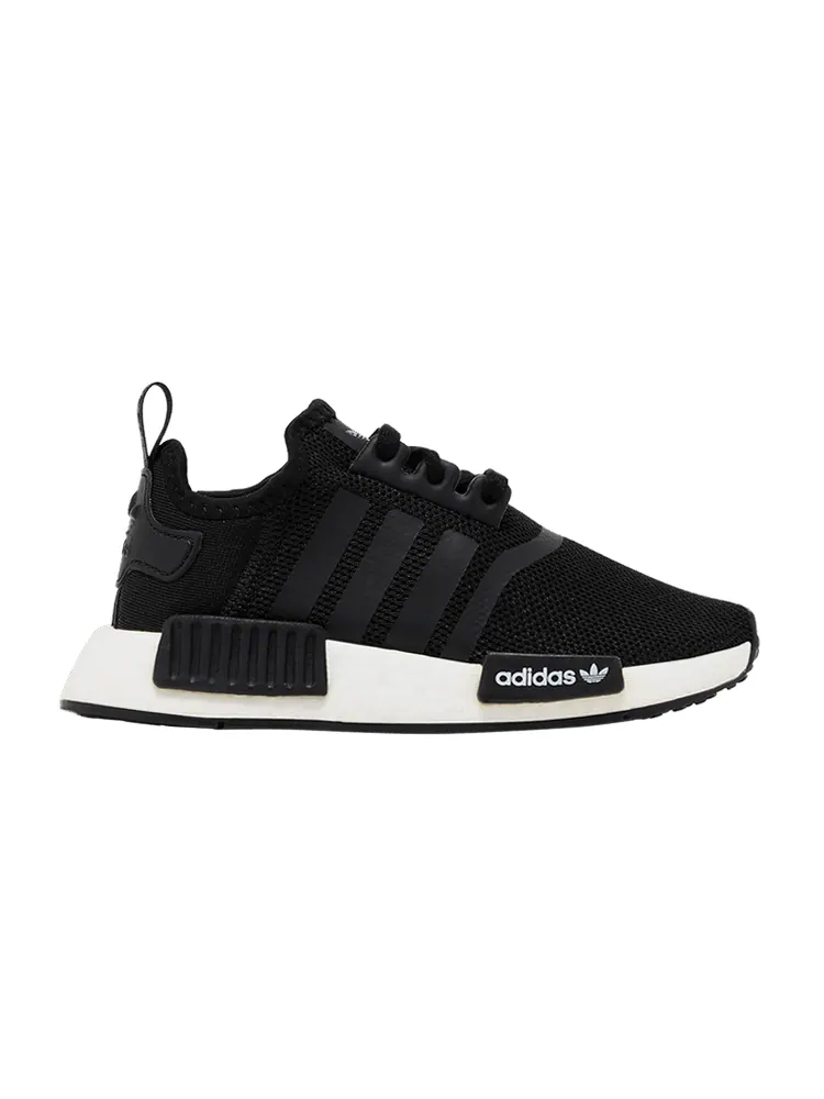 Кроссовки adidas NMD_R1 J 'Black White' — изображение 1 из 9, черный/черный/белый