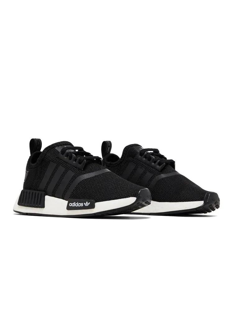 Кроссовки adidas NMD_R1 J 'Black White' — изображение 9 из 9, черный/черный/белый