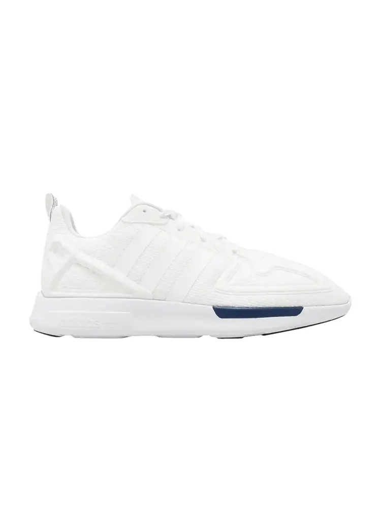 Кроссовки adidas ZX 2K Flux 'White Tech Indigo' — изображение 1 из 1, белый/белый/индиго