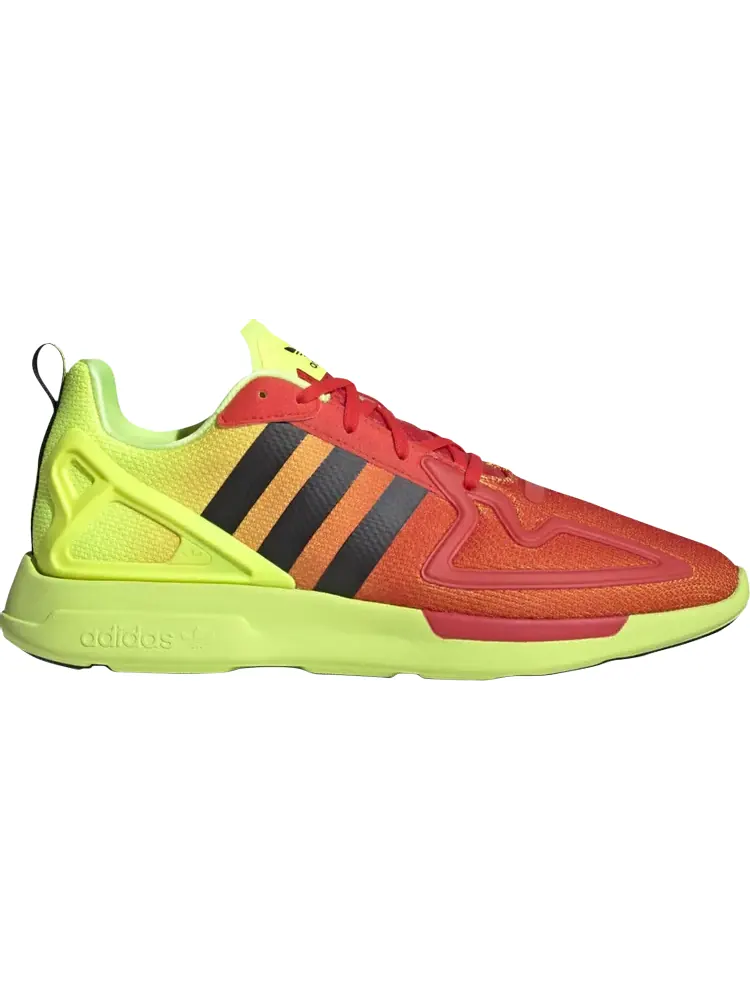 Кроссовки Adidas ZX 2K Flux 'Solar Yellow Hi-Res Red' — изображение 1 из 1, желтый
