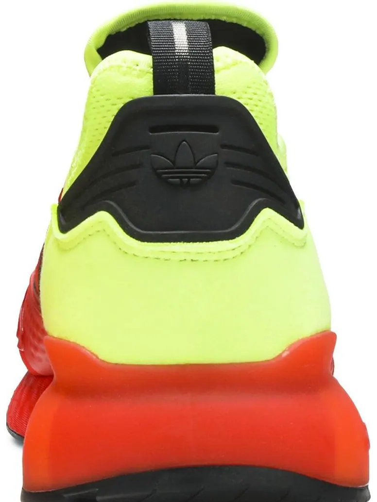 Кроссовки Adidas ZX 2K Boost 'Solar Yellow Red' — изображение 7 из 8, красный