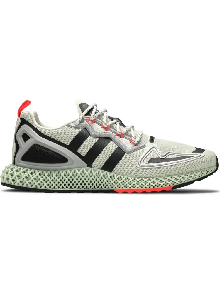 Кроссовки Adidas ZX 2K 4D 'Faint Green' — изображение 1 из 8, зеленый