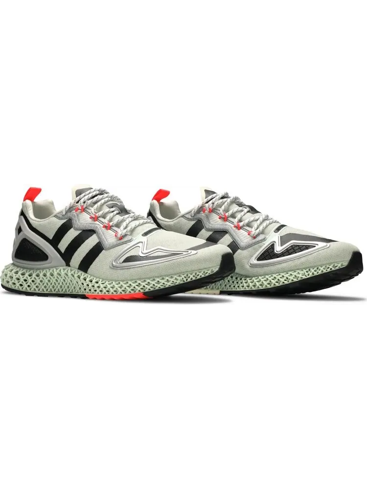Кроссовки Adidas ZX 2K 4D 'Faint Green' — изображение 8 из 8, зеленый
