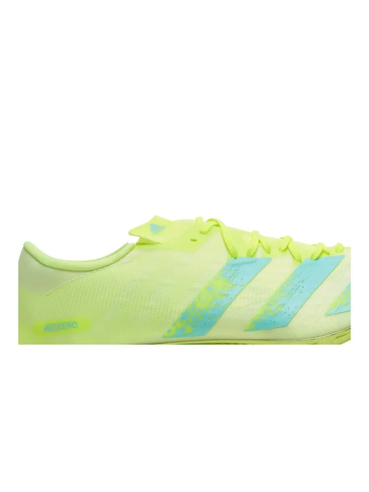 Кроссовки Adizero Prime Sprint Spikes 'Solar Yellow Clear Aqua' — изображение 2 из 8