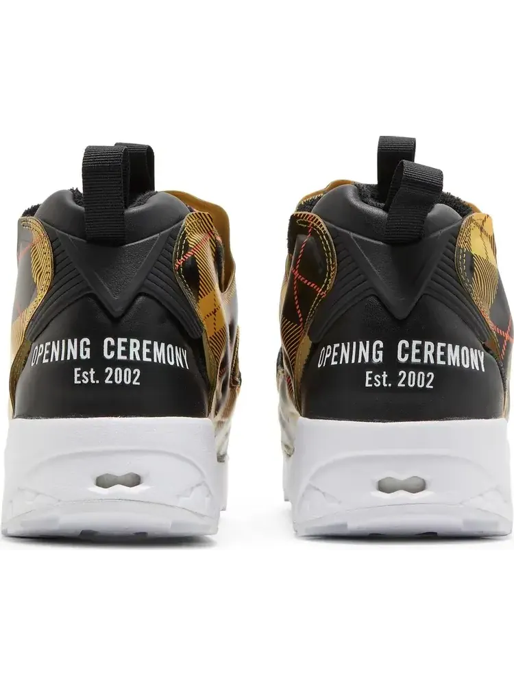 Кроссовки opening ceremony x instapump fury og 'yellow plaid' Reebok — изображение 6 из 8, желтый