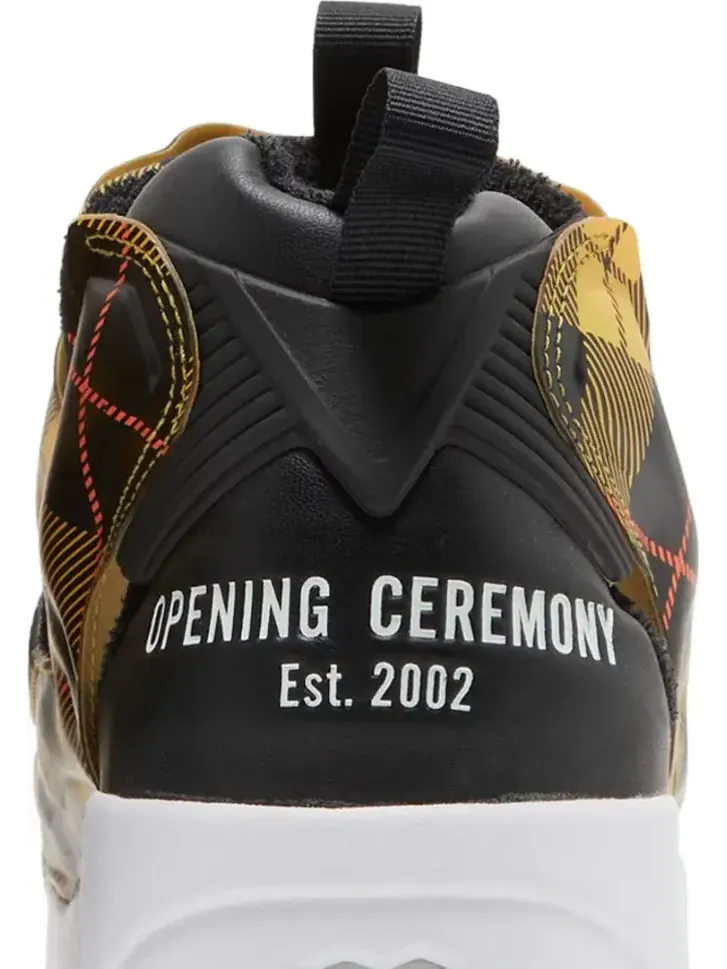 Кроссовки opening ceremony x instapump fury og 'yellow plaid' Reebok — изображение 7 из 8, желтый