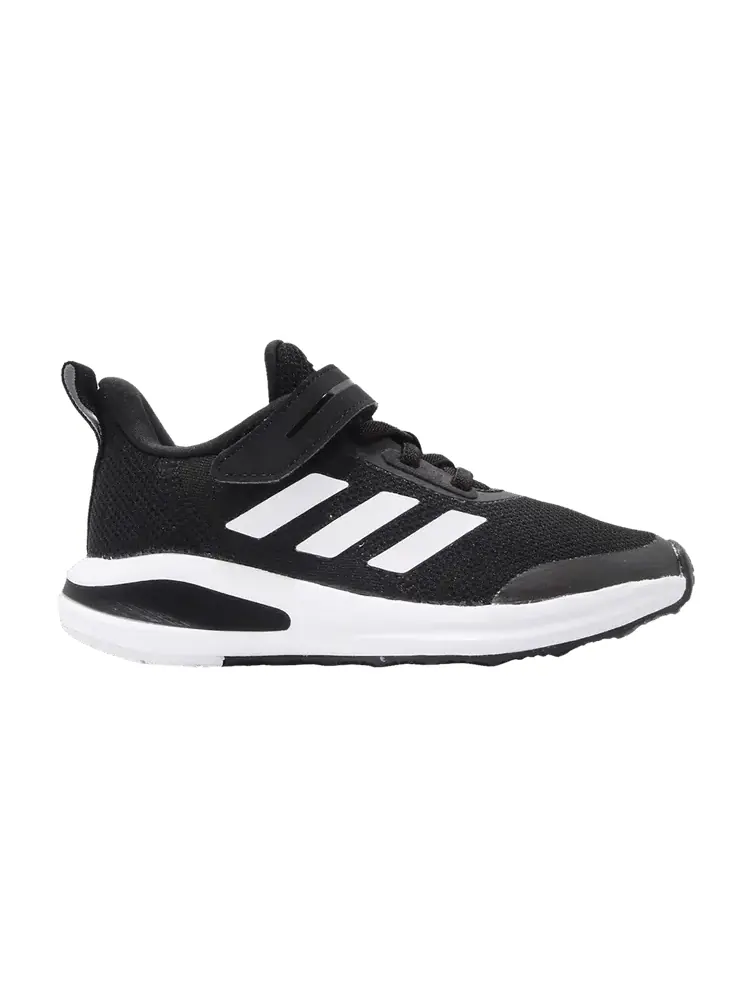 Кроссовки adidas FortaRun J 'Black White' — изображение 1 из 1, черный/черный/белый