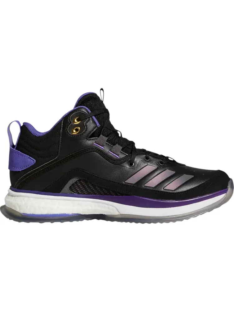 Кроссовки Adidas Icon 6 Turf 'Kage Kicks - Black Purple' — изображение 1 из 1, черный