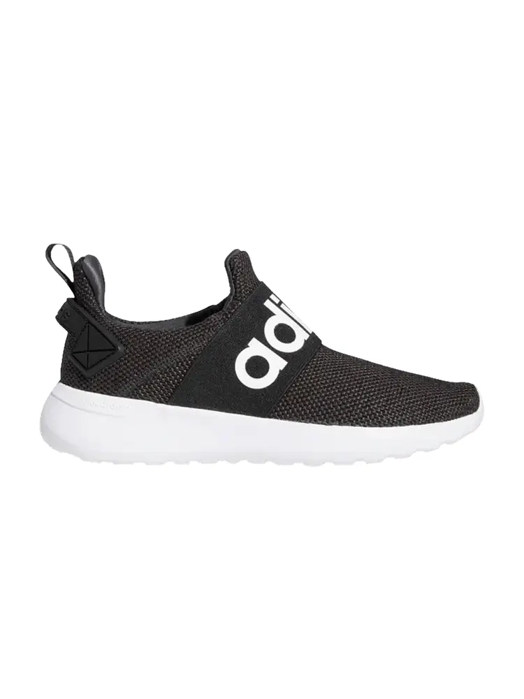Кроссовки adidas Lite Racer Adapt J 'Black Grey' — изображение 1 из 1, черный/черный/серый