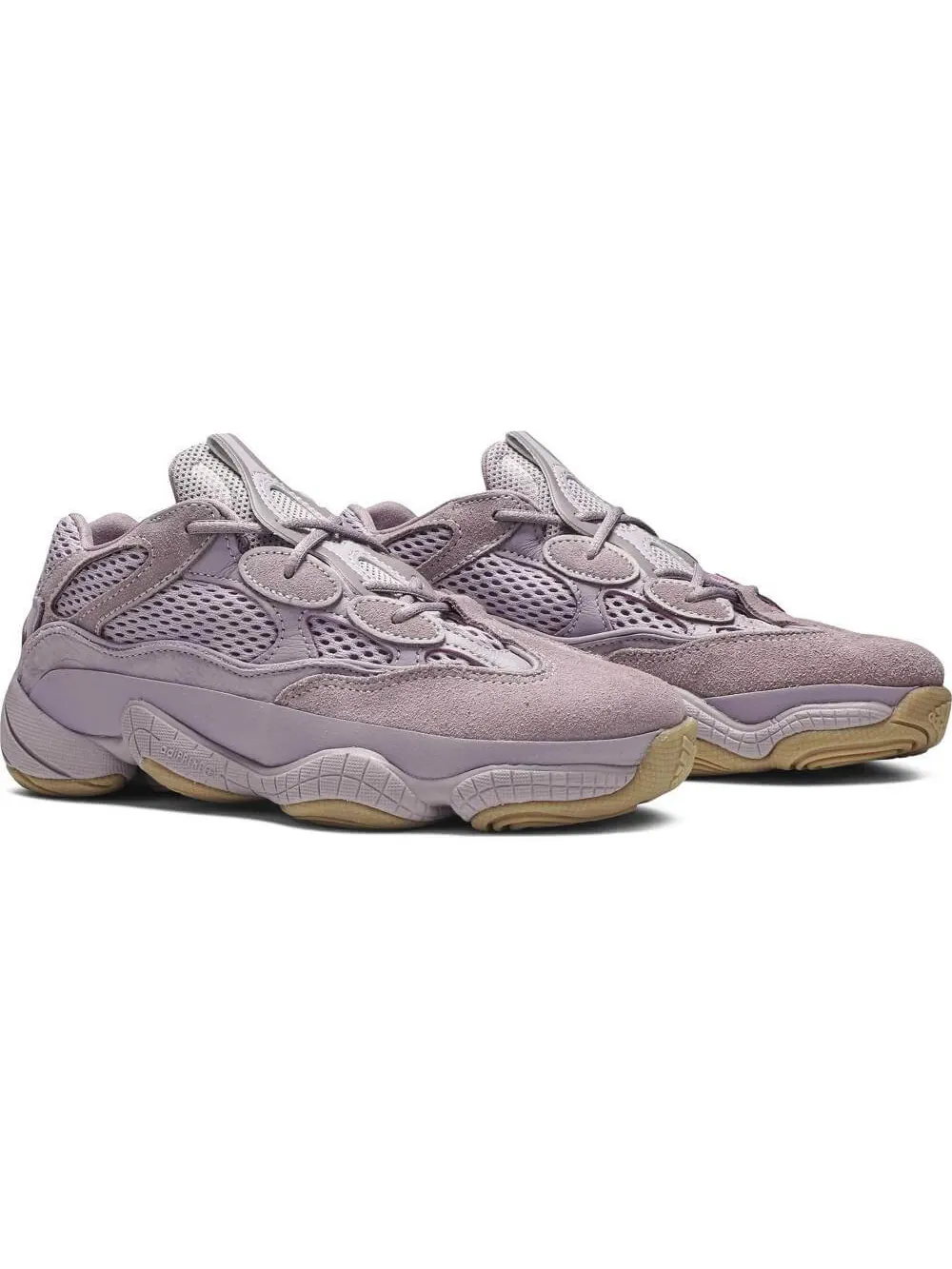 Кроссовки Yeezy 500 Kids Soft Vision — изображение 4 из 7, розовый