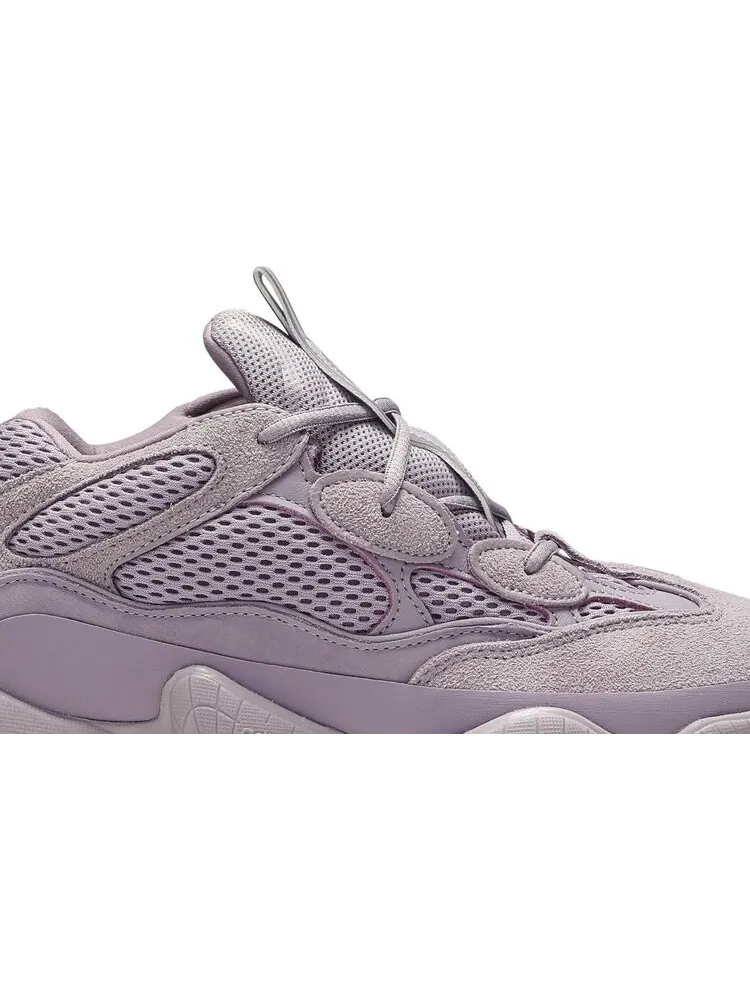 Кроссовки Adidas Yeezy 500, сиреневый — изображение 2 из 8, розовый