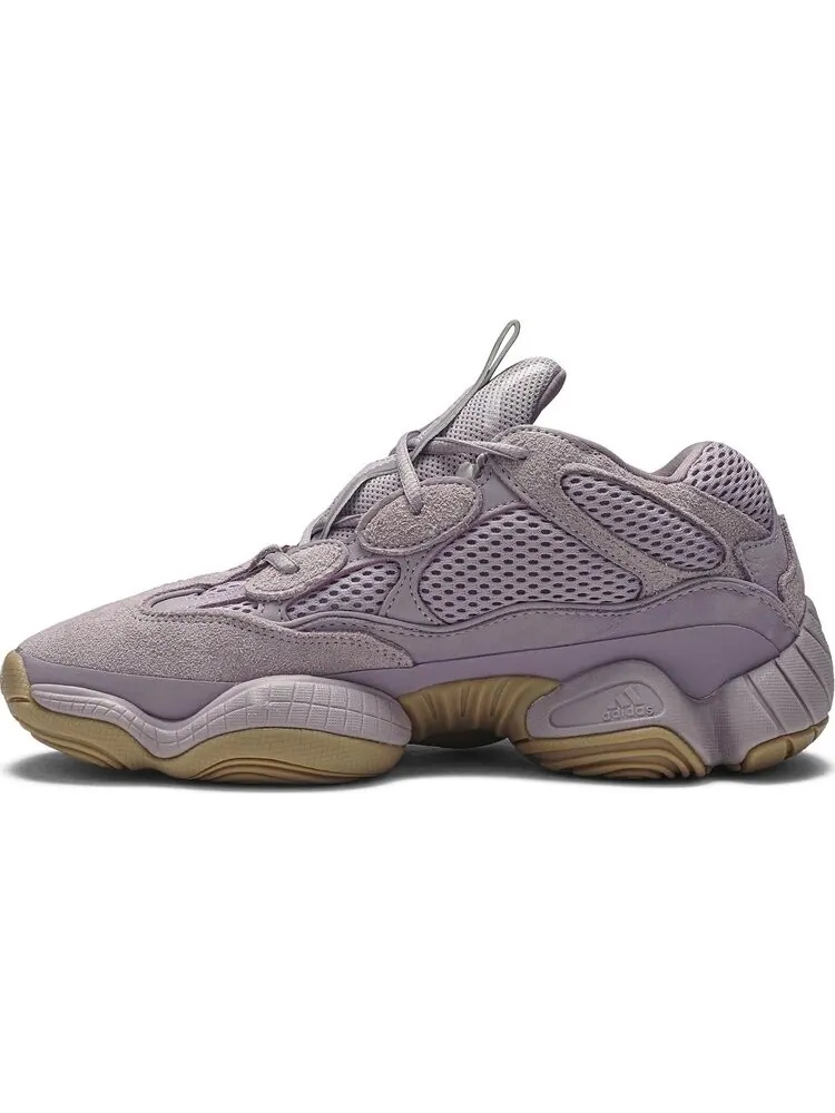 Кроссовки Adidas Yeezy 500, сиреневый — изображение 3 из 8, розовый