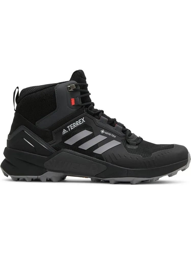 Кроссовки Adidas Terrex Swift R3 Mid GORE-TEX 'Black Grey' — изображение 1 из 8, черный