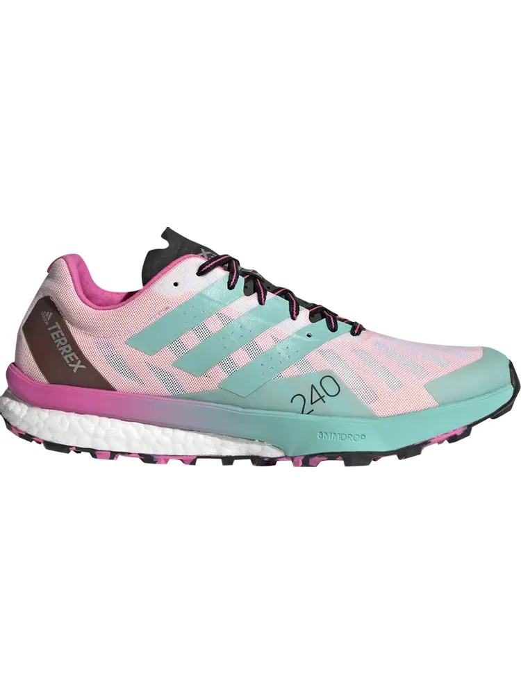 Кроссовки Adidas Wmns Terrex Speed Ultra Trail 'Acid Mint Screaming Pink' — изображение 1 из 1, розовый