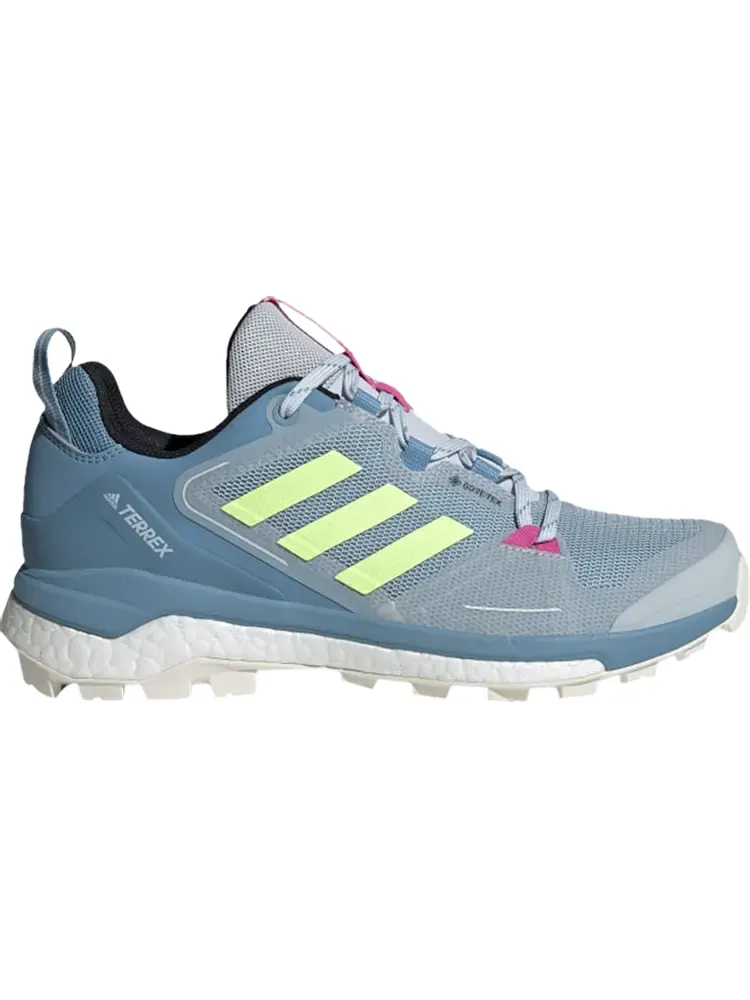 Кроссовки Adidas Wmns Terrex Skychaser 2.0 GTX 'Hazy Blue Hi-Res Yellow' — изображение 1 из 1, синий
