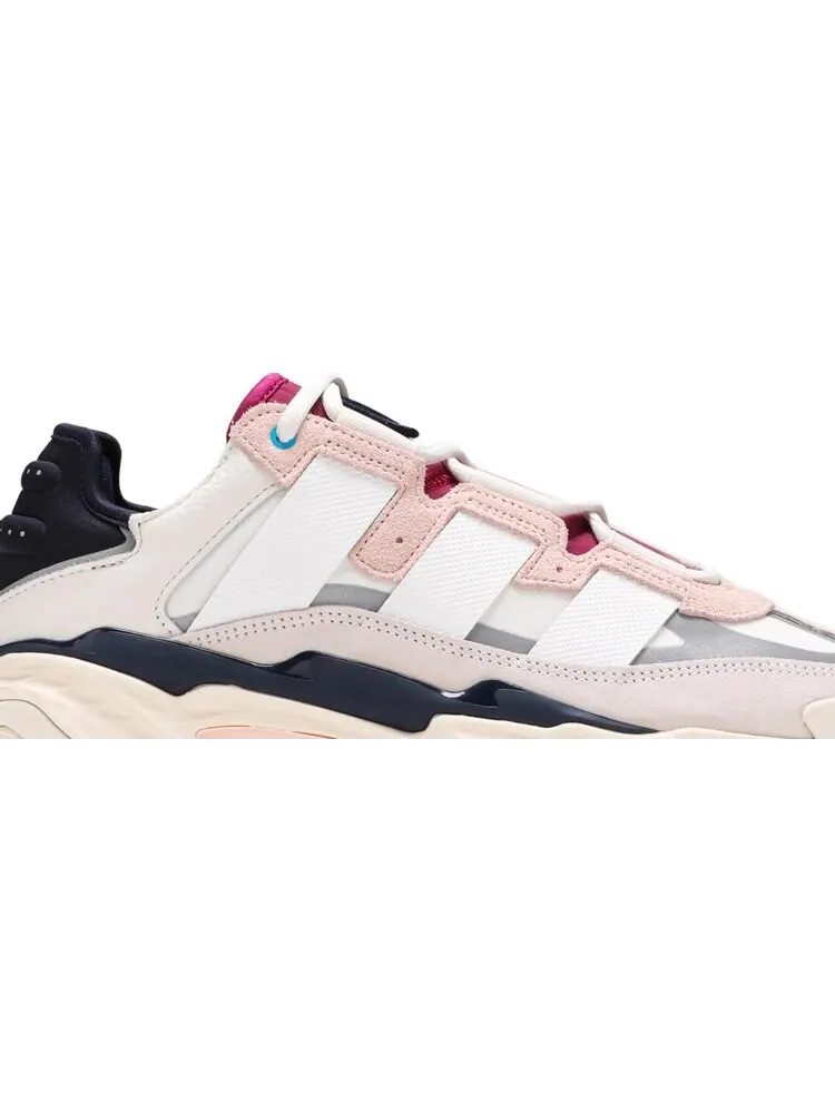 Кроссовки Adidas Niteball 'Cream White Pink Tint' — изображение 2 из 8, бежевый